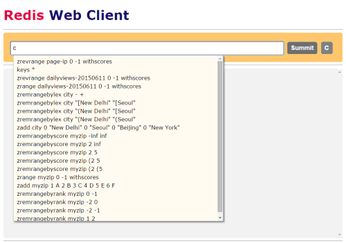 Redis_Web_Client